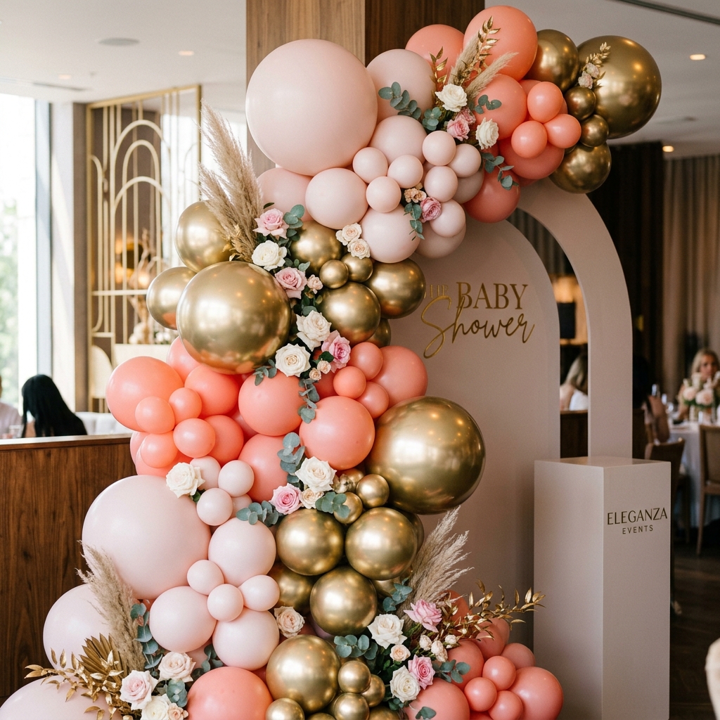 Arcos de globos orgánicos Bello